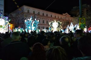 Acto de la "encesa de gaiates"